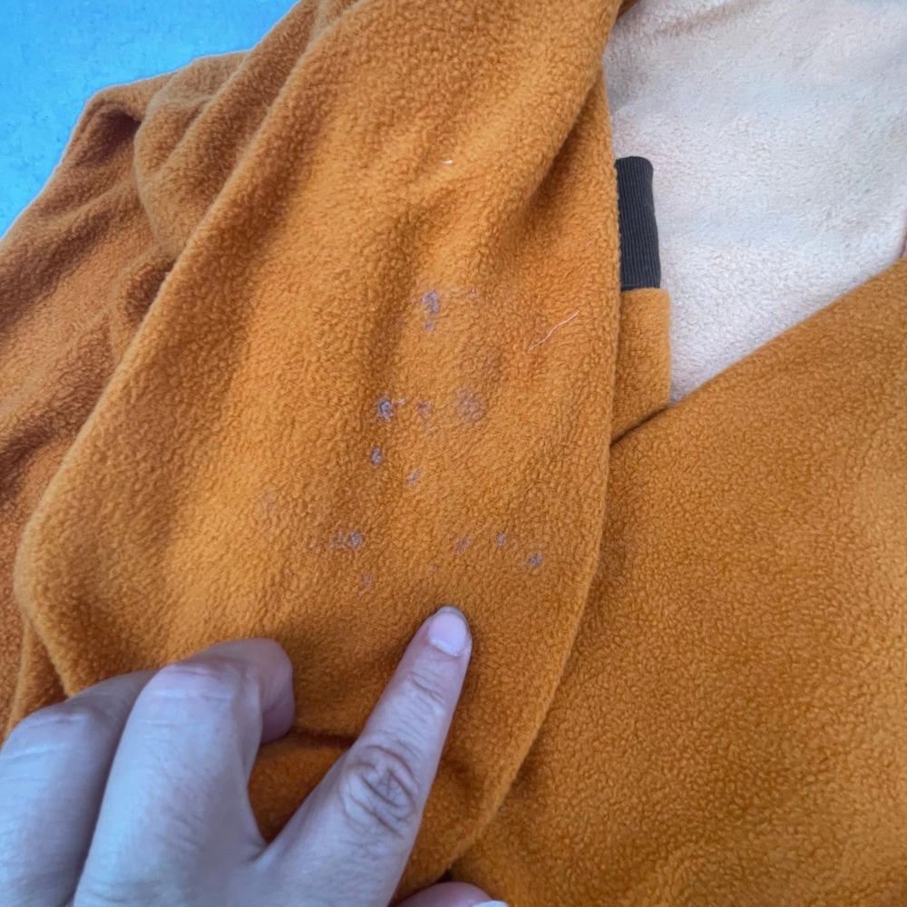 Disney The Lion King Scar Fleece Union Suit Pajamas Orange Black SM Costume - Picture 13 of 13